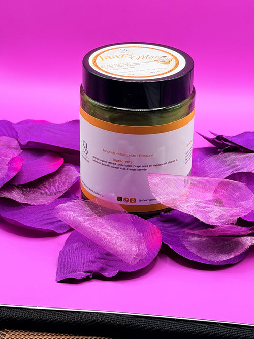 Jaazy-Mae Whipped Organic Hair + Body Butter (French Lavender)