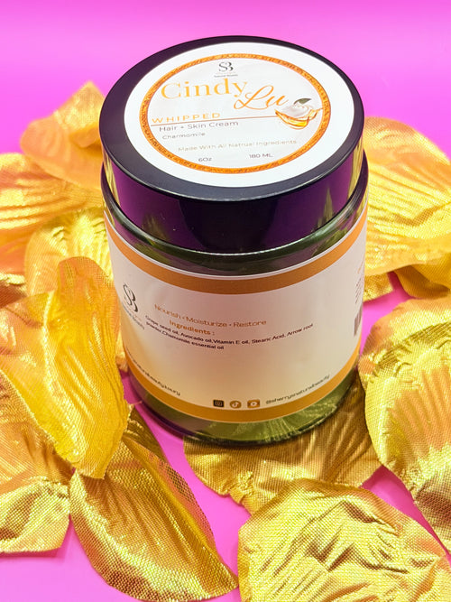 Cindy-Lu Whipped Organic Hair +Body Butter (Chamomile)