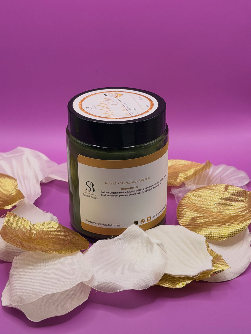 Mylah-Jo Whipped Organic Hair +Body Butter (Eucalyptus)