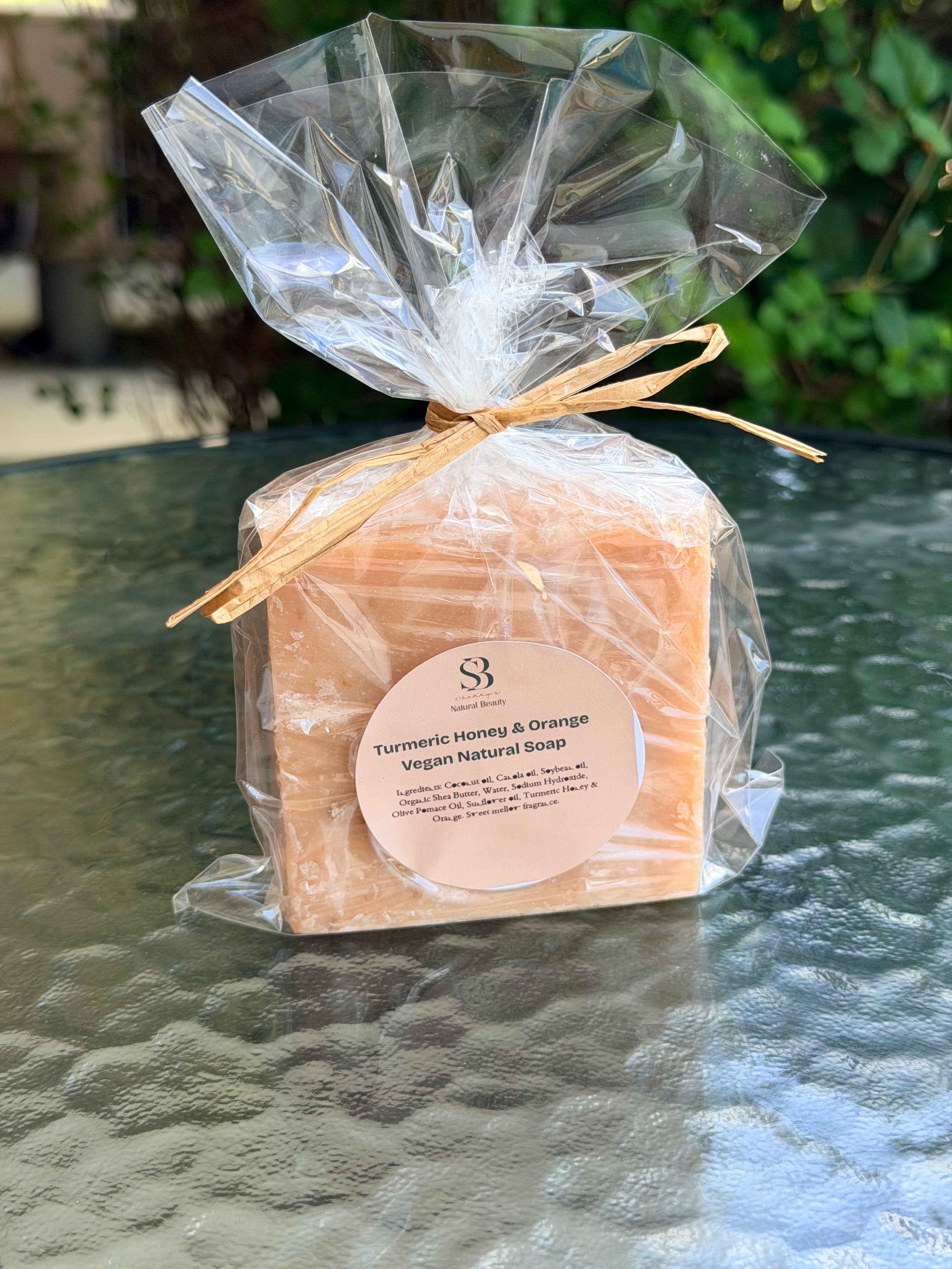 Turmeric Honey Orange Vegan Soap